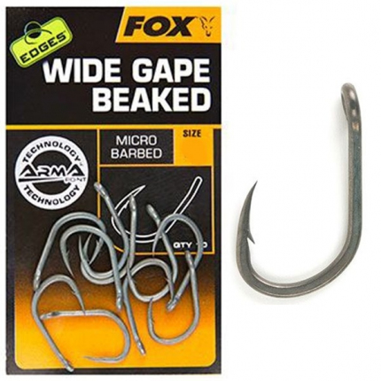 Fox Háčiky Edges Armapoint Wide Gape beaked