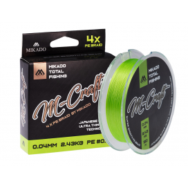 Mikado Pletená Šňůra Mcraft Braid 150m Fluo Mikado Pletená Šňůra Mcraft Braid 150m Fluo