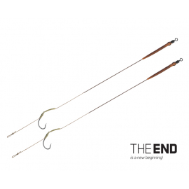 Náväzec Delphin THE END Skin RIG / 2ks 20cm/25lbs/#6