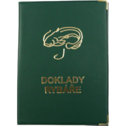 Obal na doklady rybára