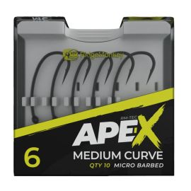 RidgeMonkey Háčik Ape-X Medium Curve Barbed 10ks