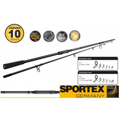 Sportex Prút Advancer CS-2 Carp 3,66 12ft 3,50lb Sportex Prút Advancer CS-2 Carp 3,66 12ft 3,50lb