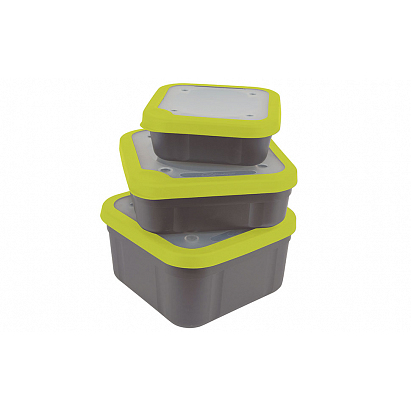 Matrix Bait Boxes - Sivá/Limetková