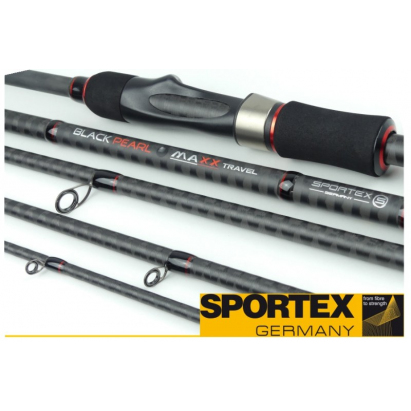 Prívlačové prúty Sportex Black Pearl MAXX travel 220cm / 70g 4-díl