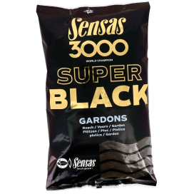 Sensas Kŕmenie 3000 Super Black 1kg