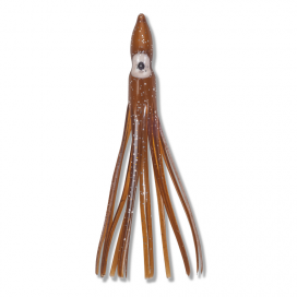 Aquantic chobotnica 10cm hnedá 6ks