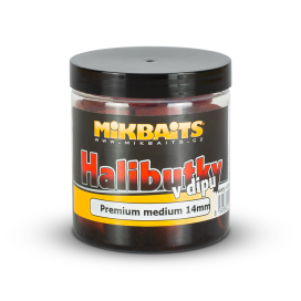 Mikbaits Halibutky v dipe 250ml - Premium Halibut 14mm