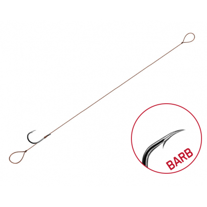 Delphin Feederové Náväzec Proxi 8 Loop 6ks 12cm #6 Delphin Feederové Náväzec Proxi 8 Loop 6ks 12cm #6