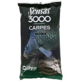 Sensas Kŕmenie 3000 Carpes Noir 1kg