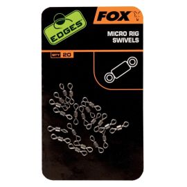 Fox Obratlík Edges Micro Rig Swivels 20ks