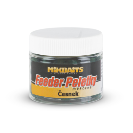 Mikbaits Feeder mäkčené peletky 50ml - Cesnak