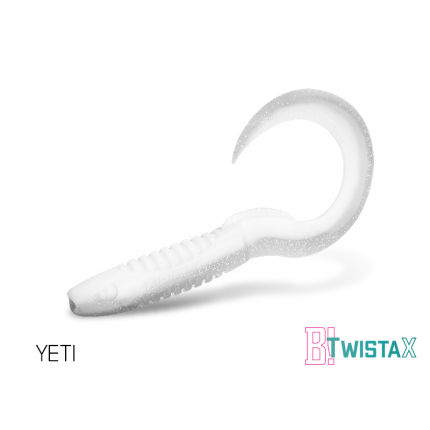 Umelá nástraha Delphin TwistaX Eeltail UVs / 5ks 15cm/MudGOLD