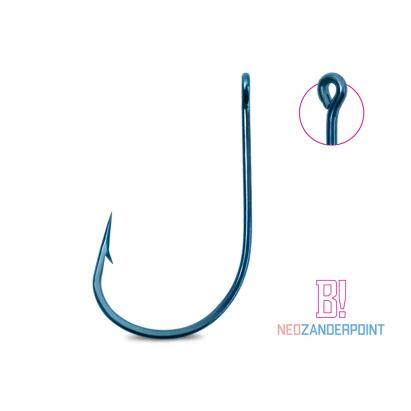 Háček Delphin B! NEO ZanderPoint BLU / 10ks 3/0