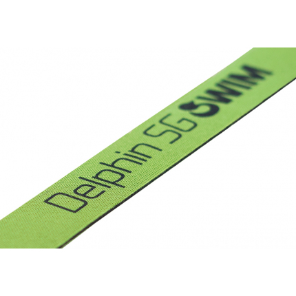 Delphin Plávajúci popruh pre okuliare SWIM - zelený