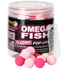 Starbaits Boilies Pop Up Fluo Omega Fish 80g