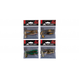 Mikado nástraha fishunter ii 6.5cm/fantasy mix 2 ks