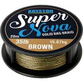 Kryston pletené šnúrky - Super Nova solid braid pieskový 25lb 20m