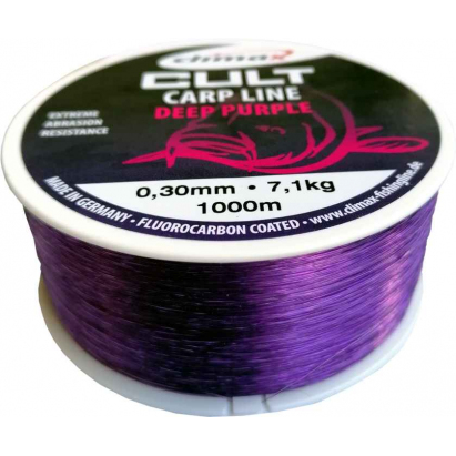 Climax silón Cult Carp line Deep Purple 1000m Priemer: 0,40mm nosnosť: 11,2kg Climax silón Cult Carp line Deep Purple 1000m Priemer: 0,40mm nosnosť: 11,2kg