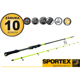Prívlačový prút Sportex STYX - B - dvojdielny dĺžka 240cm / 20g / hmotnosť 183g