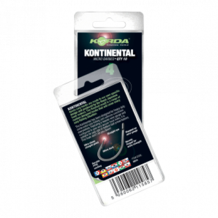 Korda háčiky Kontinental 10ks