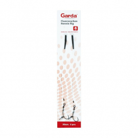 Garda Náväzec Ronnie Fluorocarbon Rig Bez Protihrotu 2 ks