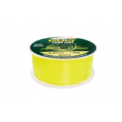 Climax Vlasec Cult Carp Line 600m Fluo žltá 0,30mm