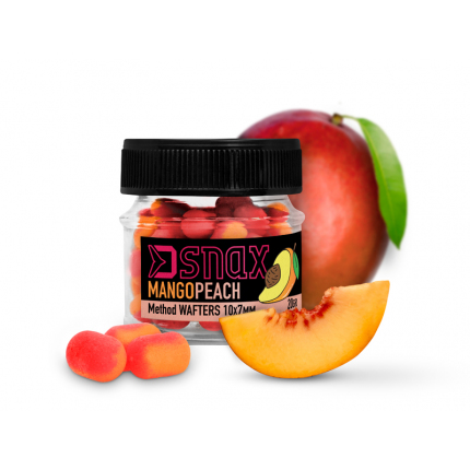 Nástraha D SNAX WAFT 7.5x5.5 mm Mango-Broskyňa Mango-Broskev