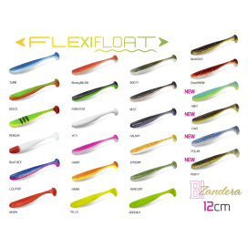 Umelá nástraha Delphin ZANDERA FlexiFLOAT UVs / 5ks 12cm/FORESTER