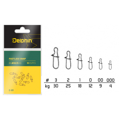 Fastlock Snap C-01/10ks - BN/2 Fastlock Snap C-01/10ks - BN/2