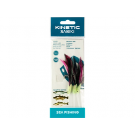 Kinetic Návazec Sabiki Hokkai 2/0 115cm Green Kinetic Návazec Sabiki Hokkai 2/0 115cm Green