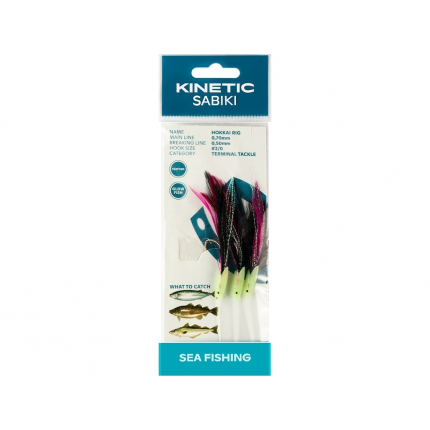 Kinetic Návazec Sabiki Hokkai 2/0 115cm Green