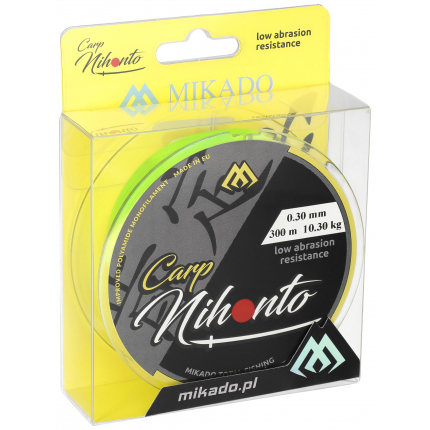 Mikado Vlasec Nihonto Carp 300m Fluo žlutá