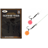 NGT Náväzec Ronnie Rig & Teflón Hooks 3ks