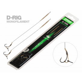 Zfish Návazec Monofilament D-Rig 20 cm Zfish Návazec Monofilament D-Rig 20 cm