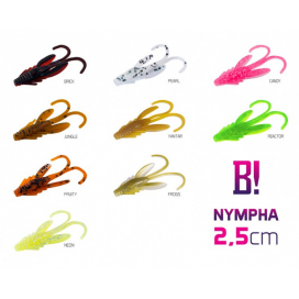 Delphin Gumová Nástraha Bomb Nympha 10ks 2,5cm/FRUITY