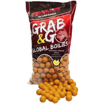 Starbaits Boilies G&G Global Banana Cream 24mm