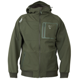 Fox Mikina Collection Green & Silver Shell Hoodie