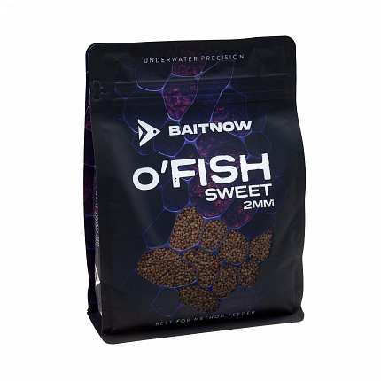 BaitNow Pelet Method Feeder O'fish Sweet 2mm 800g