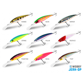 Wobler Delphin WOBBY JERK-DP - 12,5g/9cm/Susp./NOVA Wobler Delphin WOBBY JERK-DP - 12,5g/9cm/Susp./NOVA