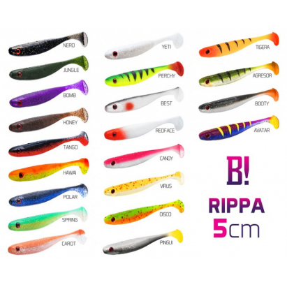 Delphin Gumová Nástraha Bomb Ripp Polar 5ks 5cm Delphin Gumová Nástraha Bomb Ripp Polar 5ks 5cm