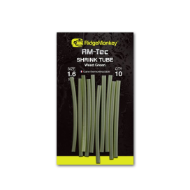RidgeMonkey Zmršťovacie hadička RM-Tec Shrink Tube 1,6mm Weed Green 10ks