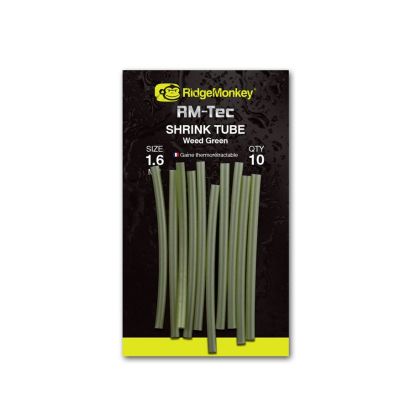 Akcia RidgeMonkey Zmršťovacia hadička RM-Tec Shrink Tube 1,6mm Weed Green 10ks