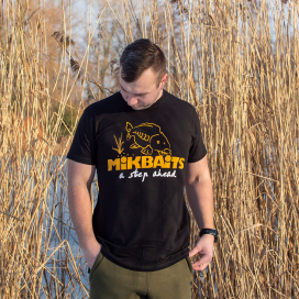 Mikbaits Tričko Čierne Mikbaits Tričko Čierne