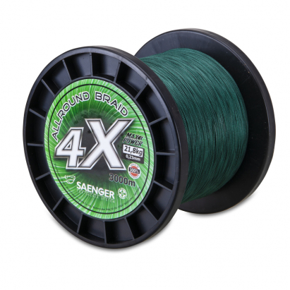 Saenger Šnúra 4 X Allround Braid 3000m 0,25mm