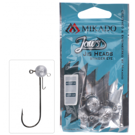 Mikado jigové hlavičky jaws stinger eye 15g8/0 bn 3 ks