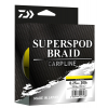 Daiwa Pletená Šnúra Superspod Braid 0,25mm 14,40kg 300m