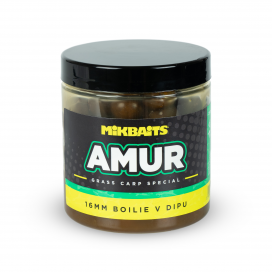 Amur range - Amur 16mm boilies v dipe 250ml