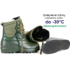 čižmy Tramp do -30 ° zelenej č. 40