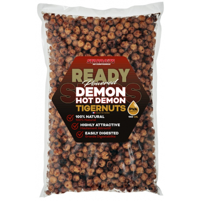 Starbaits Tigrie Orech Ready Seeds Tigernuts Hot Demon 1kg Starbaits Tigrie Orech Ready Seeds Tigernuts Hot Demon 1kg