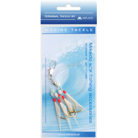 Mikado morský návazec fish skin rig holo #03 1 ks